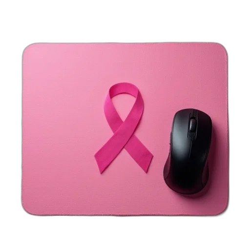 breast, cancer, mousepad transparent PNG cut-out