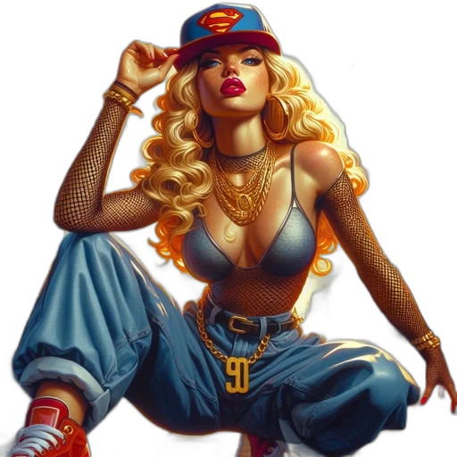 comic book art, concept art, fantasy art, cartoon transparent PNG cut-out
