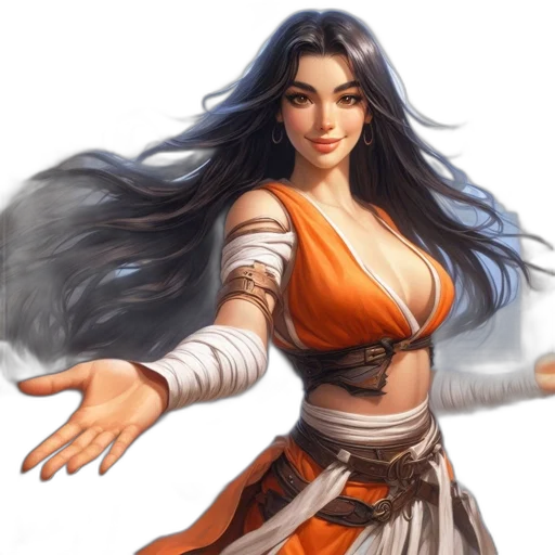 staff, fantasy art, concept art, pixel art transparent PNG cut-out