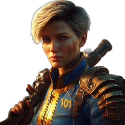 staff, face, weapon, jacket transparent PNG cut-out