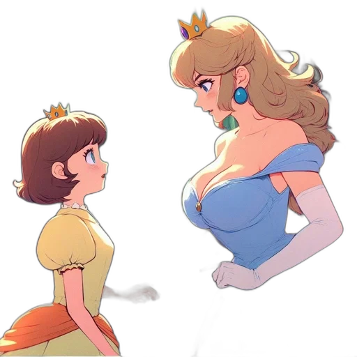 crown, dress, concept art, cartoon transparent PNG cut-out