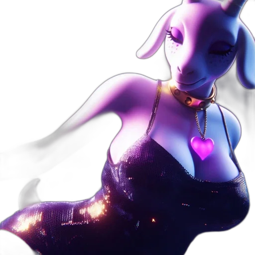 dress, robot, creature, staff transparent PNG cut-out