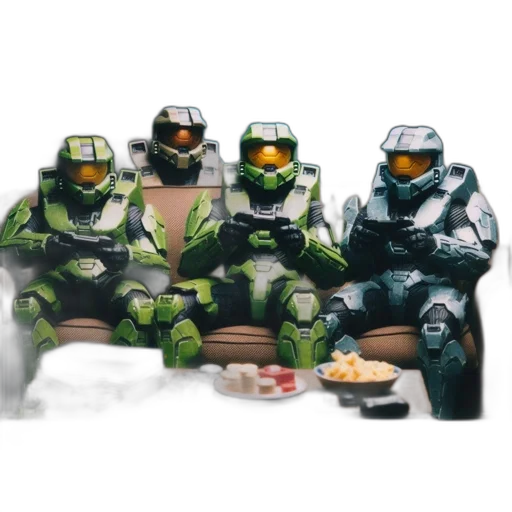 robot, food, concept art, pixel art transparent PNG cut-out