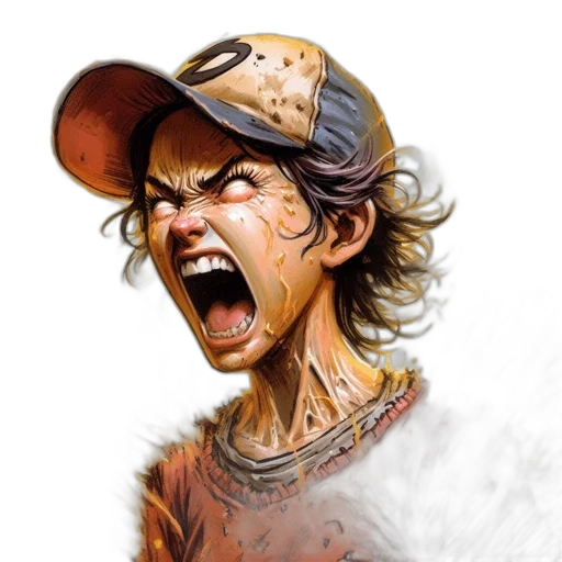face, photorealistic, comic book art, concept art transparent PNG cut-out