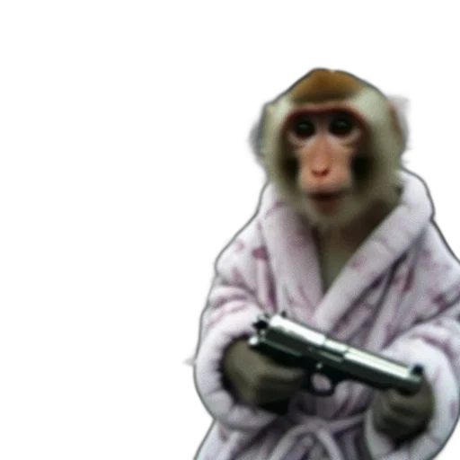 animal, weapon, jacket, staff transparent PNG cut-out