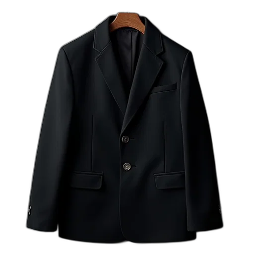 jacket, school, uniform, dark transparent PNG cut-out