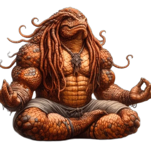 creature, hair, animal, concept art transparent PNG cut-out
