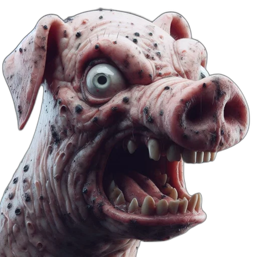creature, animal, face, mask transparent PNG cut-out