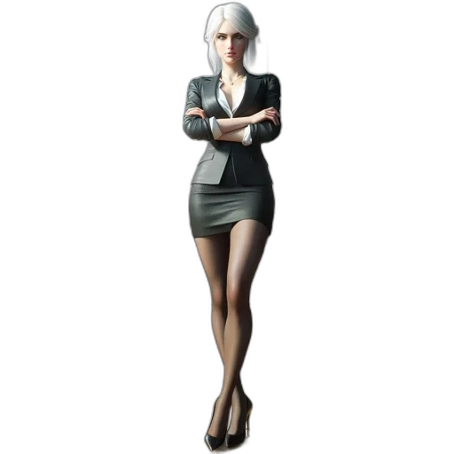 staff, dress, jacket, concept art transparent PNG cut-out