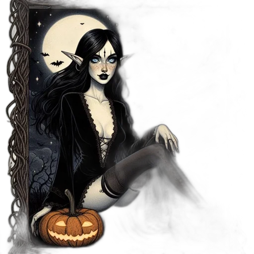 fantasy art, concept art, comic book art, pixel art transparent PNG cut-out