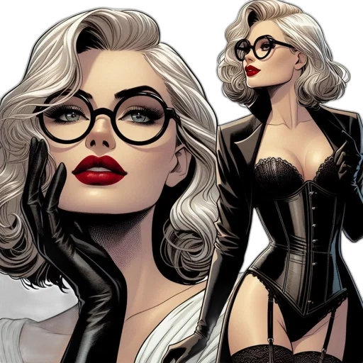 comic book art, concept art, cartoon, illustration transparent PNG cut-out