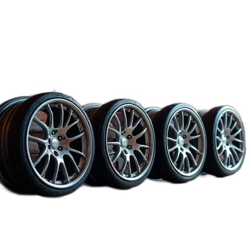3d render, set, four, shiny transparent PNG cut-out