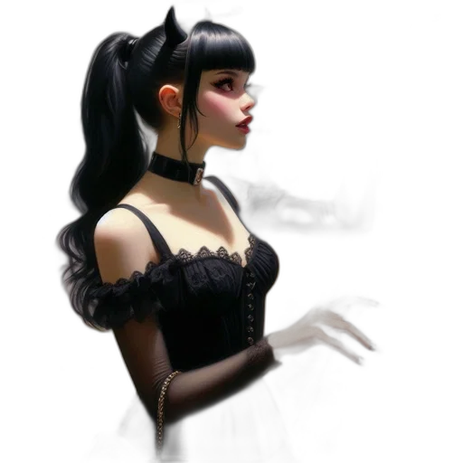mask, dress, staff, face transparent PNG cut-out