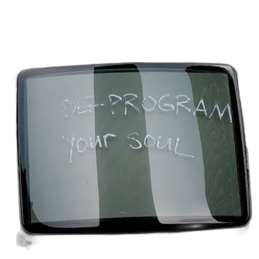jacket, chalkboard, message, de-program transparent PNG cut-out
