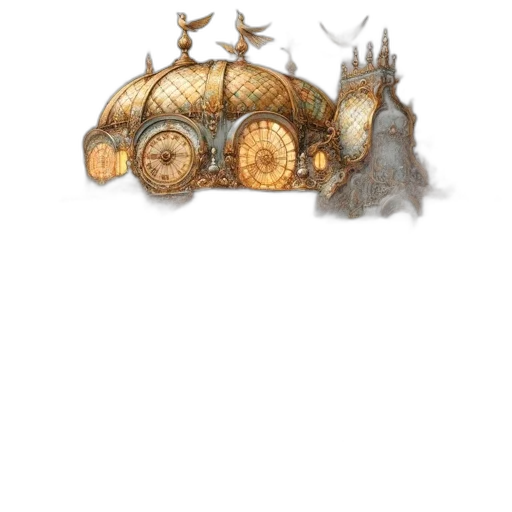 hat, crown, dragon, car transparent PNG cut-out