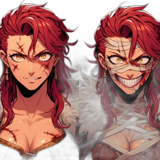 mask, face, concept art, anime transparent PNG cut-out