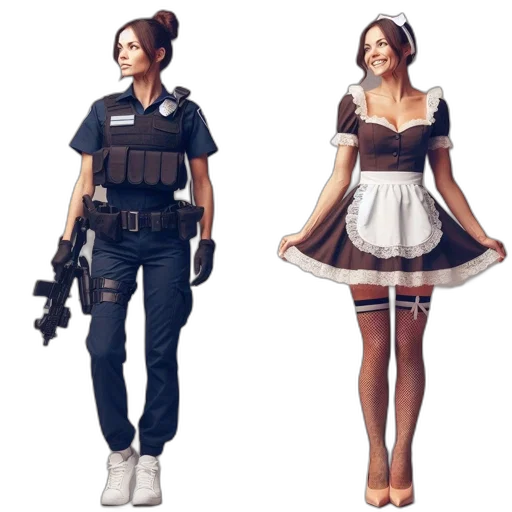 dress, concept art, 3d render, pixel art transparent PNG cut-out
