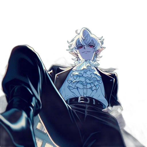 crown, jacket, creature, mask transparent PNG cut-out