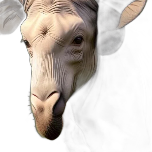 animal, mask, creature, face transparent PNG cut-out