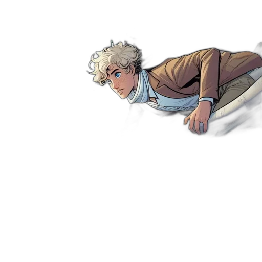 creature, staff, concept art, comic book art transparent PNG cut-out