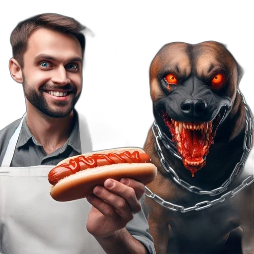 food, creature, animal, staff transparent PNG cut-out