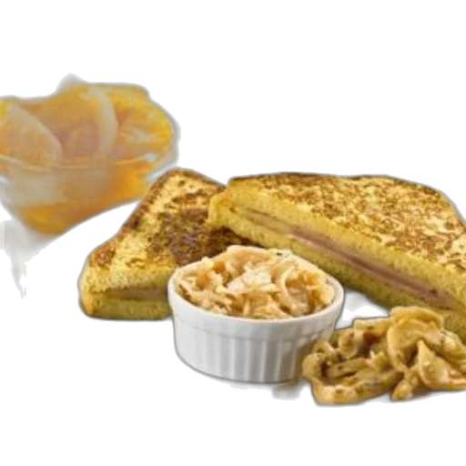 food, crown, photorealistic, 3d render transparent PNG cut-out