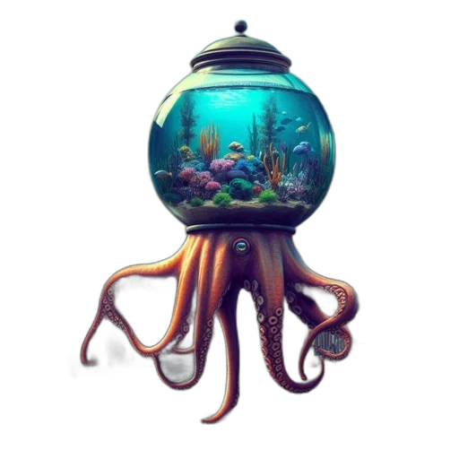creature, staff, animal, jewelry transparent PNG cut-out