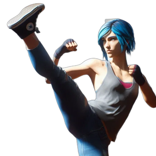weapon, shoes, concept art, 3d render transparent PNG cut-out