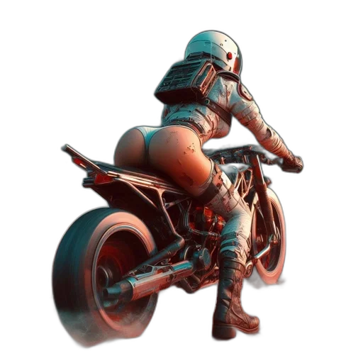 weapon, robot, car, concept art transparent PNG cut-out