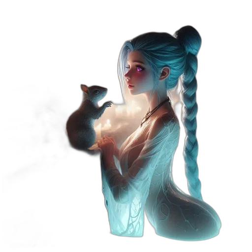 dragon, staff, sword, creature transparent PNG cut-out