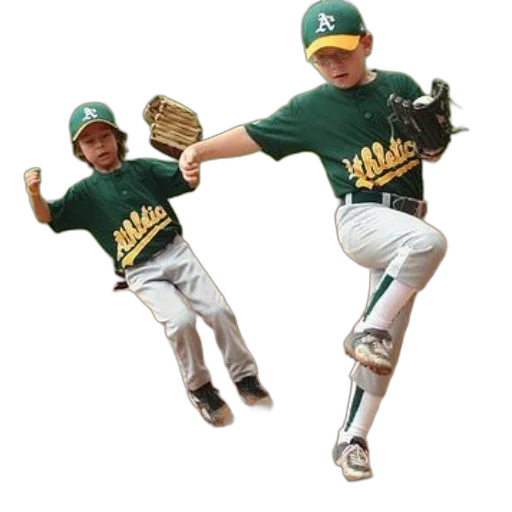 two, young, boys, playing transparent PNG cut-out
