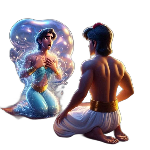 concept art, fantasy art, comic book art, 3d render transparent PNG cut-out