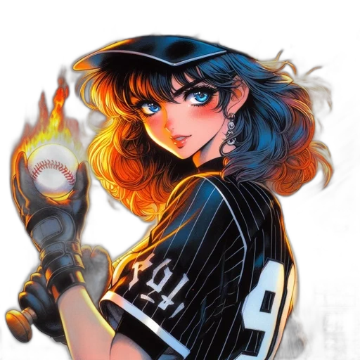 anime, comic book art, concept art, fantasy art transparent PNG cut-out