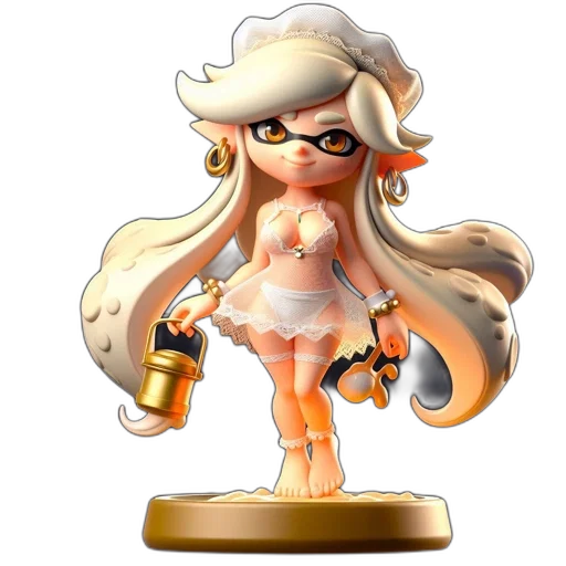 dress, staff, concept art, 3d render transparent PNG cut-out