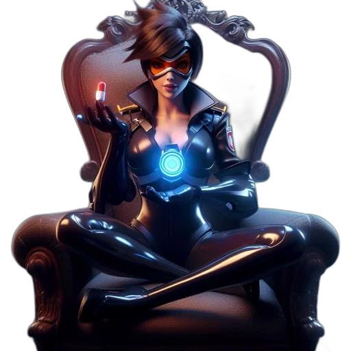 robot, jewelry, staff, crown transparent PNG cut-out