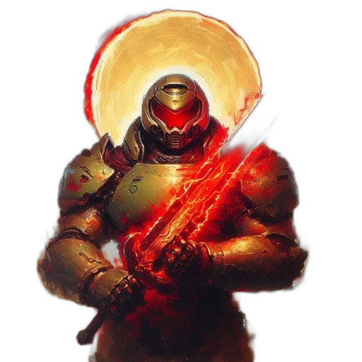 sword, robot, weapon, concept art transparent PNG cut-out