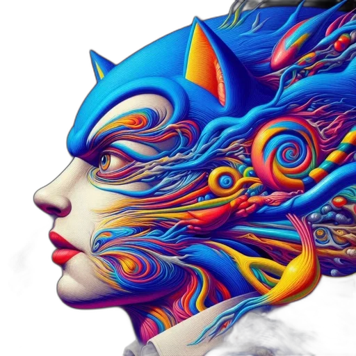 mask, face, crown, hair transparent PNG cut-out