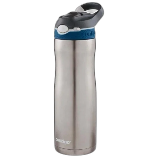 bottle, staff, contigo, stainless transparent PNG cut-out