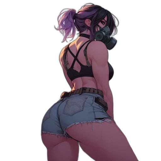 jacket, weapon, dress, creature transparent PNG cut-out