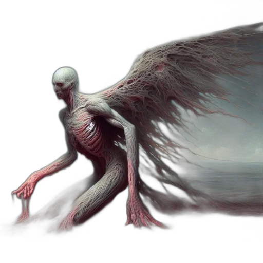 creature, animal, hair, dragon transparent PNG cut-out