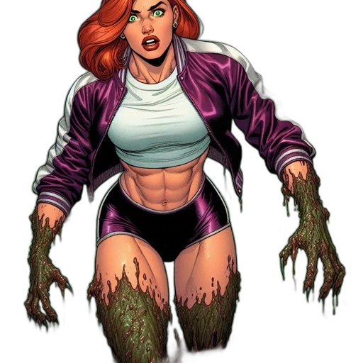 creature, comic book art, concept art, pixel art transparent PNG cut-out