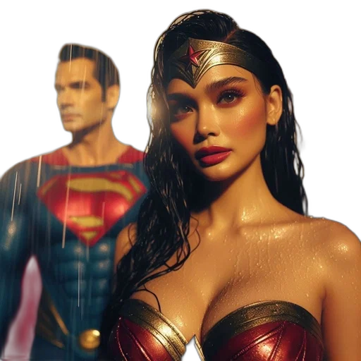 comic book art, 3d render, concept art, photorealistic transparent PNG cut-out