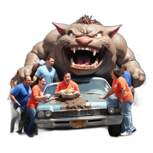 car, staff, concept art, large transparent PNG cut-out