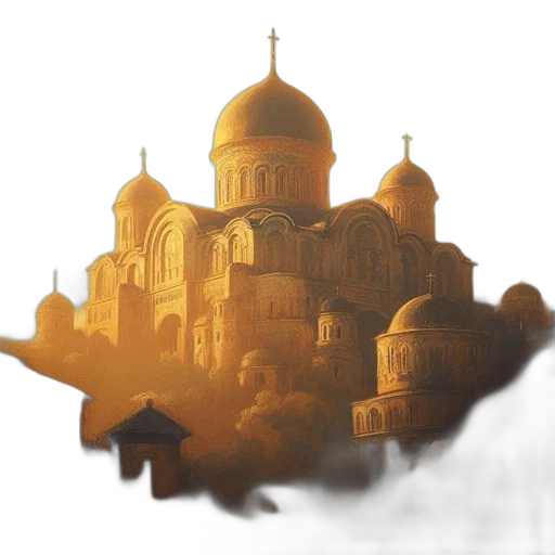 building, crown, sword, concept art transparent PNG cut-out