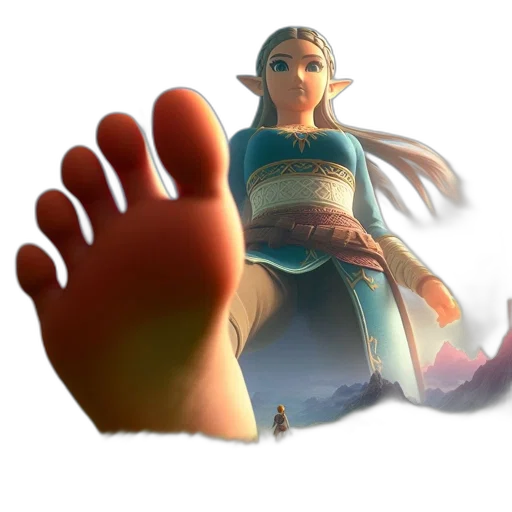 shoes, dragon, staff, weapon transparent PNG cut-out