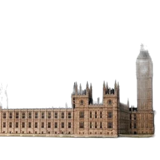 building, concept art, 3d render, photorealistic transparent PNG cut-out