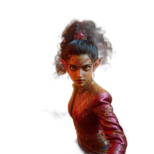 jacket, concept art, comic book art, fantasy art transparent PNG cut-out