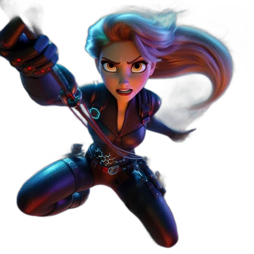 staff, weapon, concept art, 3d render transparent PNG cut-out