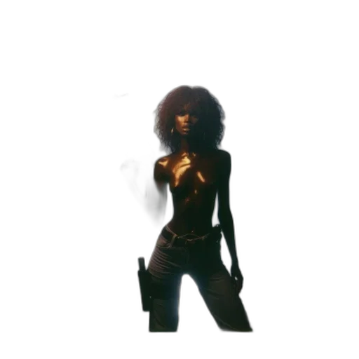 dress, weapon, staff, robot transparent PNG cut-out