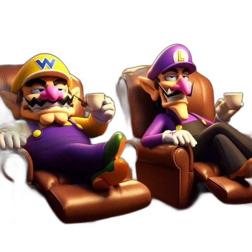 furniture, crown, concept art, 3d render transparent PNG cut-out